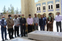 غبار روبی مزار شهدا گمنام دانشگاه صنعتی بیرجند به مناسبت شهادت شهید مصطفی چمران و روز بسیج اساتید