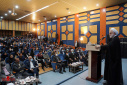 سخنرانی نماینده دانشجویان دانشگاه صنعتی بیرجند در دیدار با رئیس دستگاه قضا