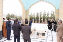 برگزاری مراسم غبارروبی مزار شهدای گمنام دانشگاه صنعتی بیرجند به مناسبت گرامیداشت روز شهدا