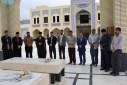برگزاری مراسم غبارروبی مزار شهدای گمنام دانشگاه صنعتی بیرجند به مناسبت گرامیداشت روز شهدا