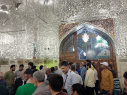 گزارش تصویری زیارت کاروان مراسم سالگرد ارتحال حضرت امام خمینی (ره) از شهید جمهور، آیت الله سید ابراهیم رئیسی، واقع در حرم امام رضا