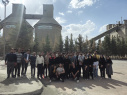 بازدید علمی دانشجویان مهندسی مکانیک دانشگاه صنعتی بیرجند از کارخانه فولاد و سیمان قائن