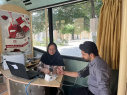 استقرار واحد سیار اهدای خون در دانشگاه صنعتی بیرجند