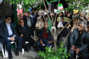 برگزاری پویش «جوانه‌های ماندگار» در موکب دانشگاه صنعتی بیرجند واقع در میدان مادر به مناسبت روز دختر