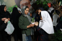 برگزاری پویش «جوانه‌های ماندگار» در موکب دانشگاه صنعتی بیرجند واقع در میدان مادر به مناسبت روز دختر
