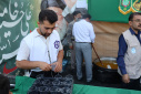 برپایی موکب فرهنگی دانشگاه صنعتی بیرجند در راهپیمایی بزرگ عید غدیر