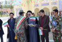 برگزاری آیین اهتزاز پرچم مقدس جمهوری اسلامی ایران در دانشگاه صنعتی بیرجند