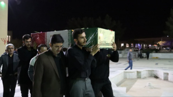 مراسم استقبال از شهید گمنام برگزار شد