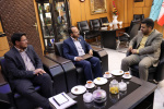 گزارش تصویری - دیدار و گفتگوی معاون فرهنگی، اجتماعی و دانشجویی دانشگاه با مدیرکل فرهنگ و ارشاد اسلامی استان
