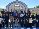 بازدید علمی دانشجویان مهندسی مواد و متالورژی دانشگاه صنعتی از کارخانه کویرتایر