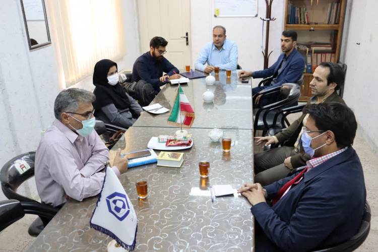 نشست معاون فرهنگی، اجتماعی و دانشجویی دانشگاه با معاون فرهنگی و اجتماعی جهاد دانشگاهی استان
