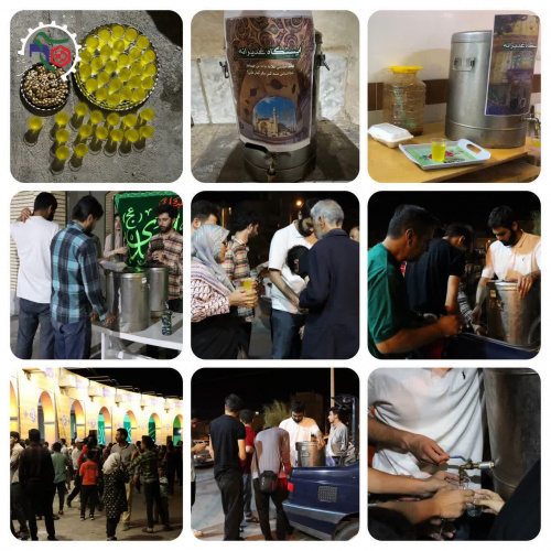 گزارش تصویری پذیرایی در خوابگاه های خواهرانِ، خوابگاه برادران و بوستان کاجستان
