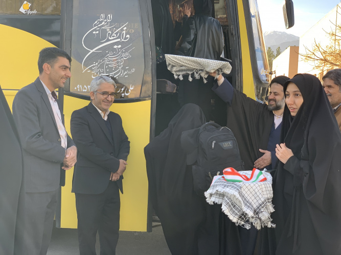 اعزام دانشجویان دانشگاه صنعتی بیرجند به مناطق عملیاتی جنوب